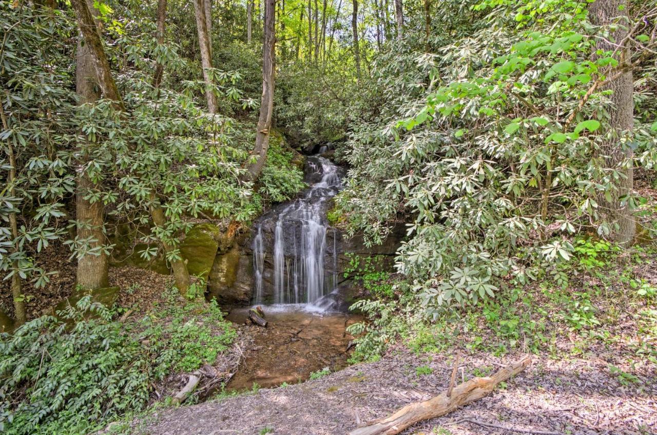 Bryson City Cabin With Fire Pit On Coopers Creek! Exterior foto