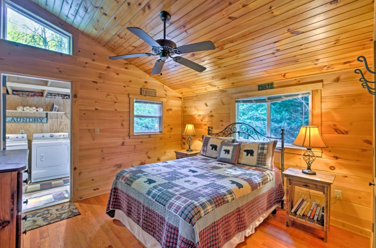 Bryson City Cabin With Fire Pit On Coopers Creek! Exterior foto